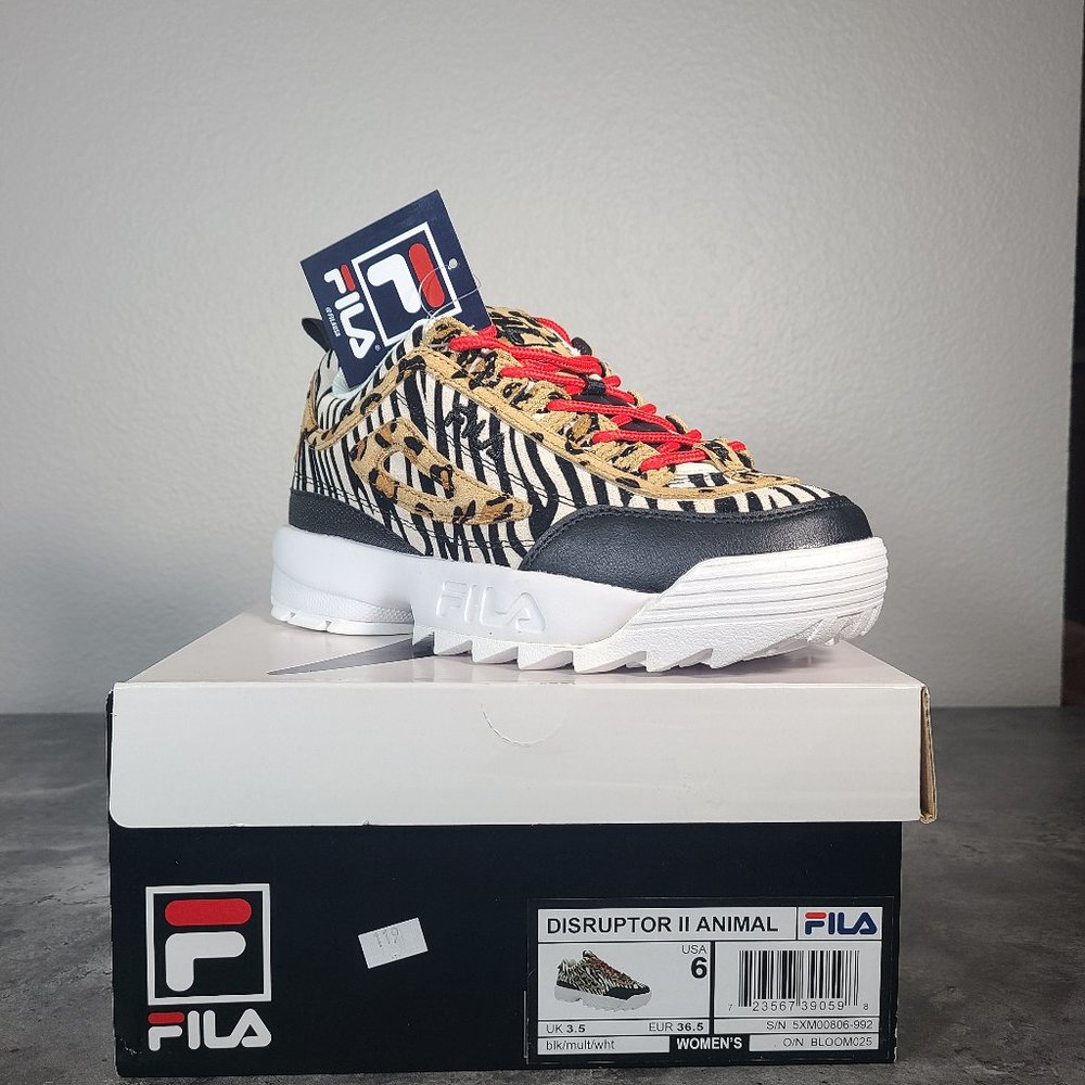 Women Fila Disruptor 2 Animal Sneaker